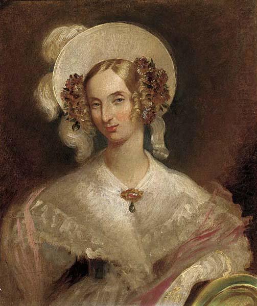Queen Louise of Belgium, Windsor 1837, George Hayter